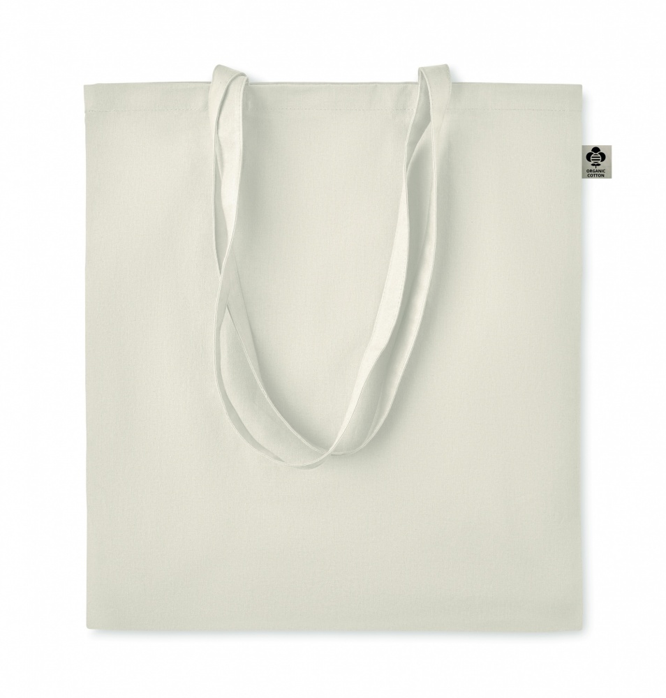 Logo trade corporate gift photo of: Organic cotton shopping bag