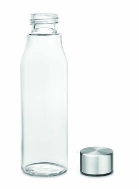 Logo trade corporate gift photo of: Glass drinking bottle 500 ml