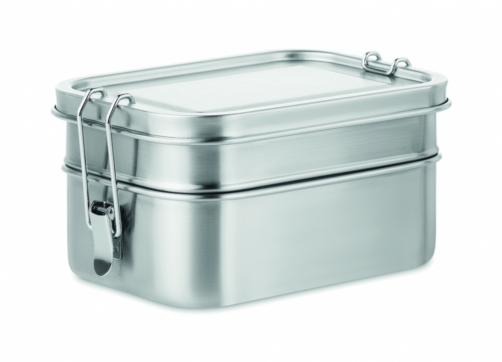 Logo trade corporate gift photo of: Stainless steel lunch box