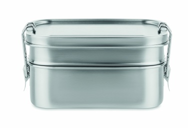 Logo trade promotional merchandise photo of: Stainless steel lunch box