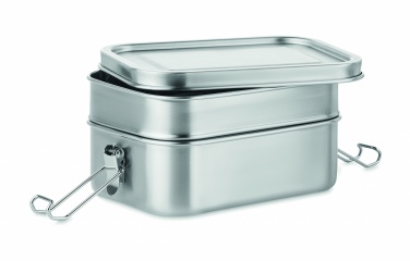 Logo trade promotional items picture of: Stainless steel lunch box