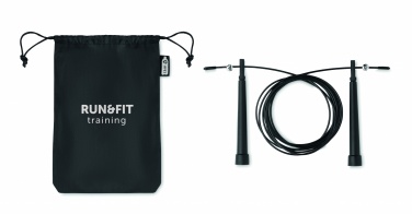 Logotrade promotional item image of: Speed jumping rope RPET pouch