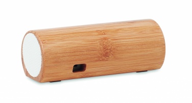 Logo trade promotional product photo of: Wireless bamboo speaker 2x5W