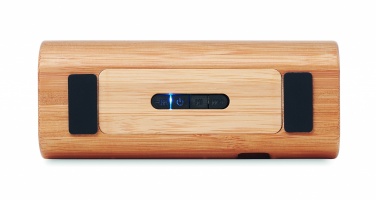 Logotrade promotional giveaway picture of: Wireless bamboo speaker 2x5W