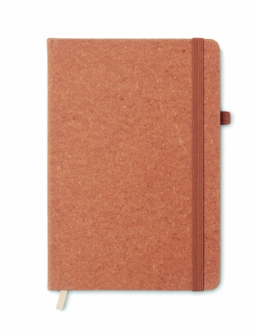 Logotrade promotional merchandise photo of: Recycled Leather A5 notebook