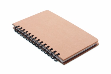 Logo trade promotional merchandise picture of: A5 Pine tree GROWNOTEBOOK™