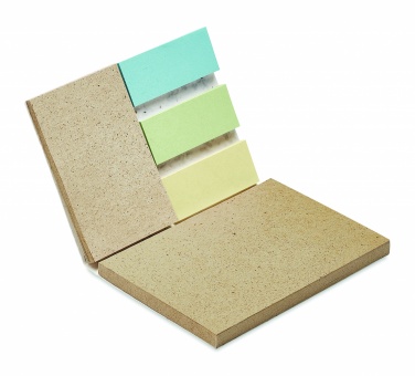 Logo trade promotional merchandise image of: Grass/seed paper memo pad