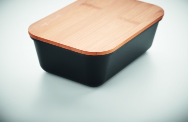 Logo trade corporate gifts image of: Lunch box with bamboo lid