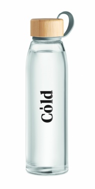 Logo trade promotional item photo of: Glass bottle 500 ml