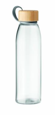 Logo trade promotional product photo of: Glass bottle 500 ml