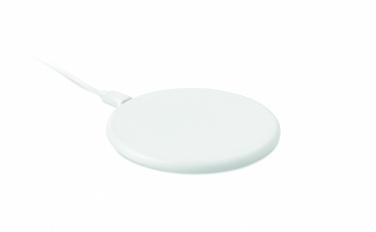 Logo trade business gift photo of: ABS wireless charger 10W