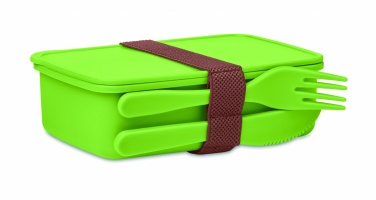 Logo trade corporate gifts picture of: Lunch box with cutlery