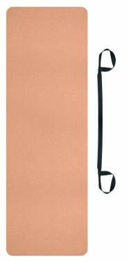 Logo trade promotional items image of: Cork yoga mat