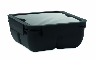 Logo trade corporate gifts image of: Lunch box with cutlery 600ml