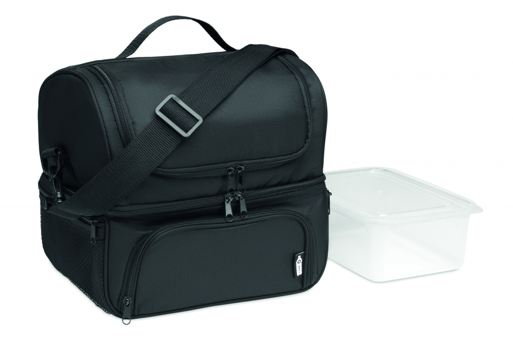 Logotrade promotional item picture of: Cooler bag in 600D RPET