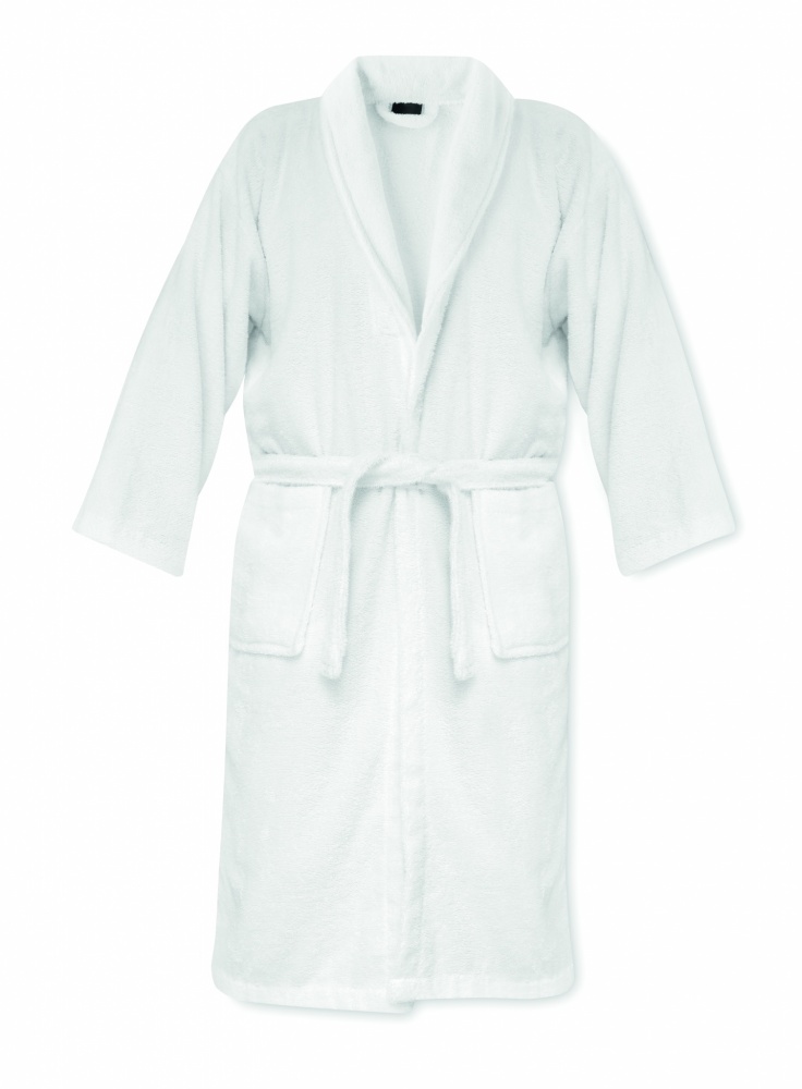 Logo trade promotional product photo of: Bathrobe organic cotton XL/XXL