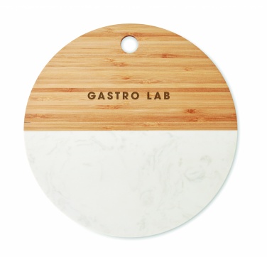 Logotrade promotional items photo of: Marble/ bamboo serving board