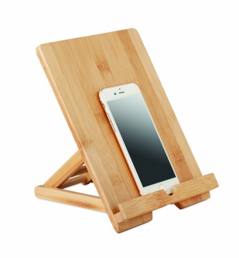 Logotrade promotional giveaway image of: Bamboo tablet stand TUANUI