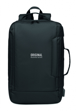 Logo trade promotional items image of: Laptop backpack in 300D RPET