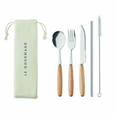 Logo trade promotional products picture of: Cutlery set stainless steel