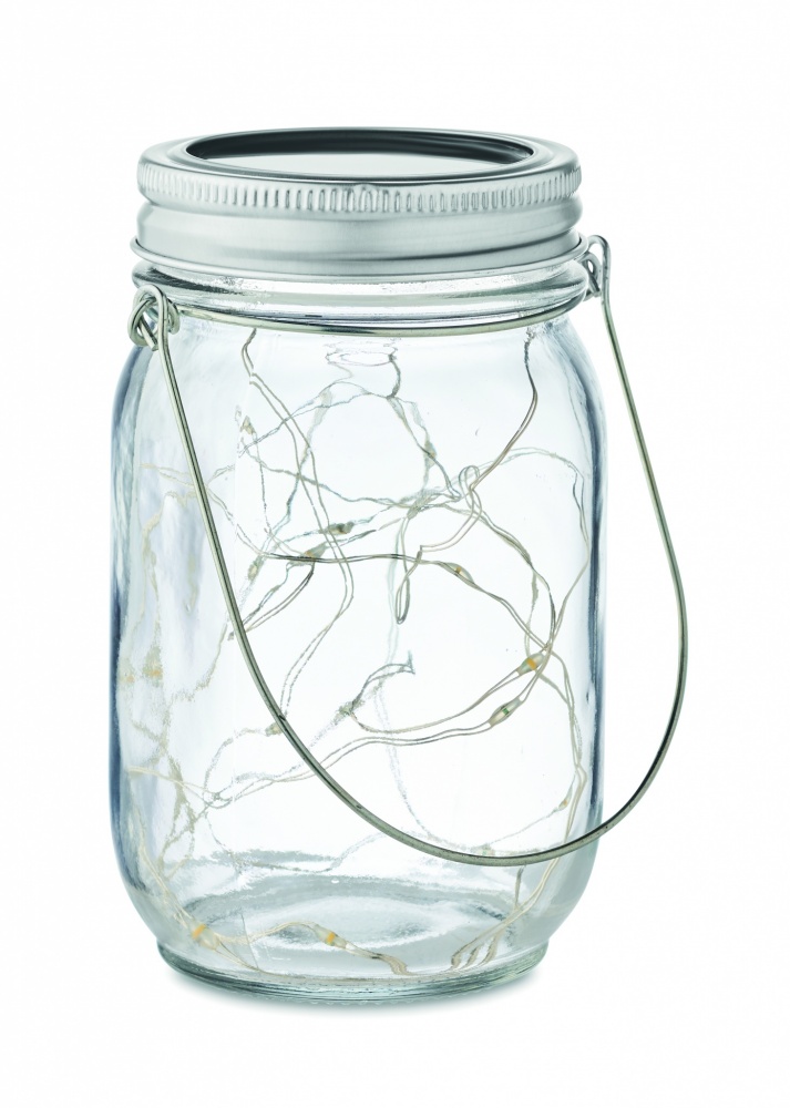 Logotrade advertising product image of: Solar mason jar outdoor lamp