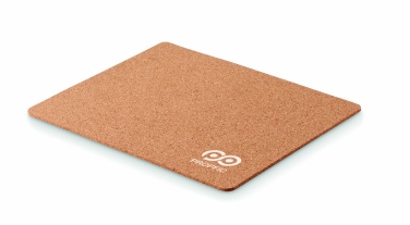 Logo trade business gift photo of: Cork mouse mat