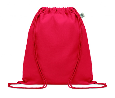 Logotrade promotional item picture of: Organic cotton drawstring bag