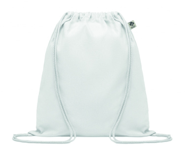 Logotrade promotional item picture of: Organic cotton drawstring bag