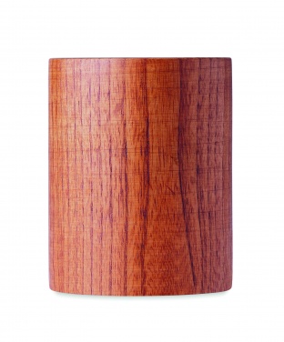 Logo trade promotional giveaway photo of: Oak wooden mug 280 ml