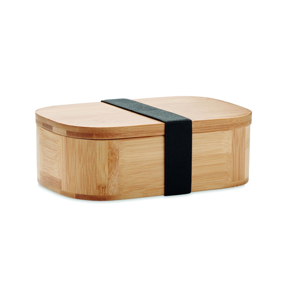 Logo trade promotional merchandise picture of: Bamboo lunch box 650ml LADEN