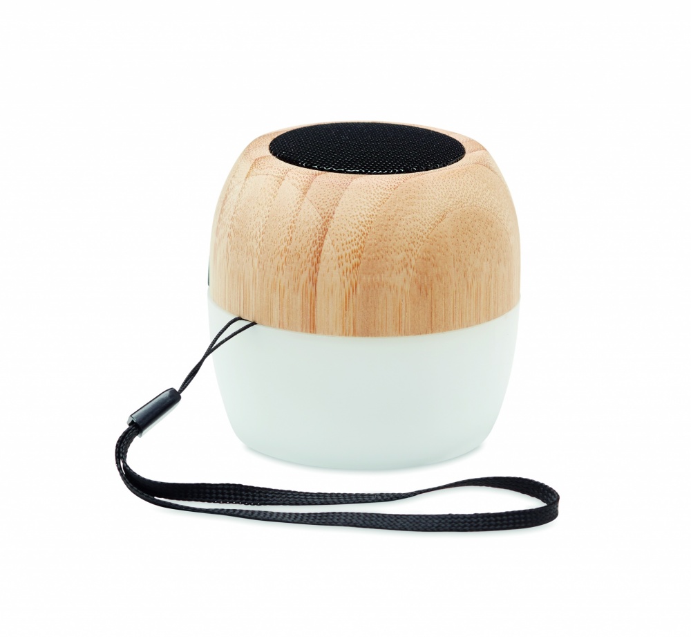 Logotrade promotional product image of: 5.0 wireless bamboo speaker