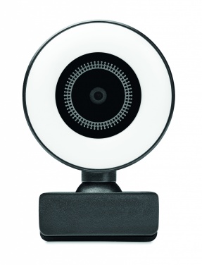 Logo trade promotional merchandise photo of: 1080P HD webcam and ring light