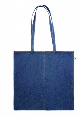 Logo trade promotional items image of: Recycled denim shopping bag