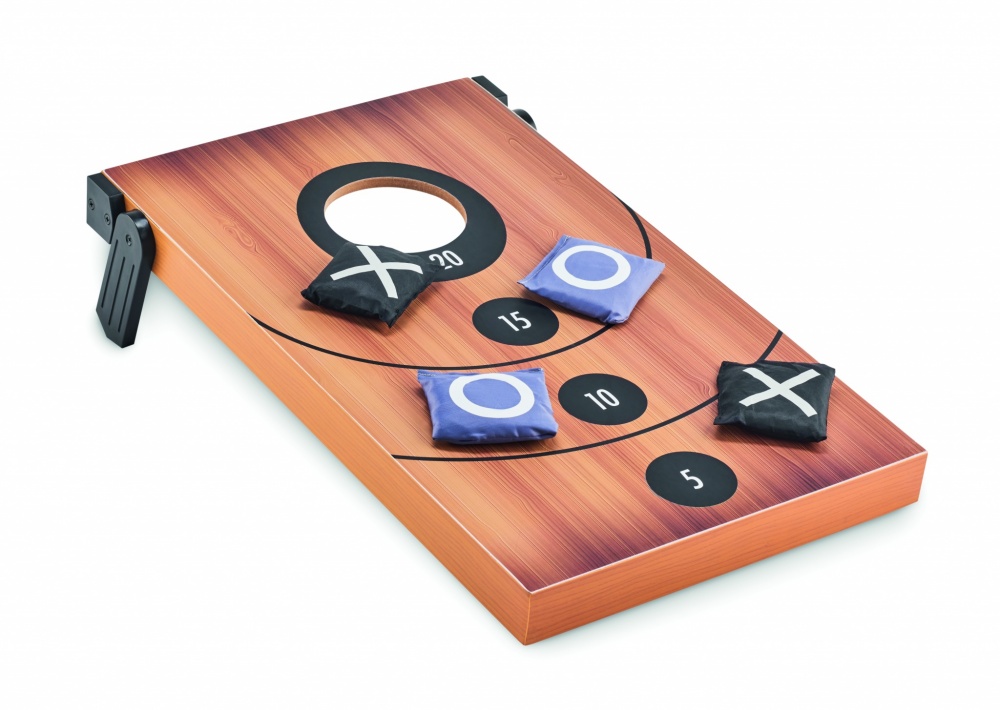 Logo trade advertising products picture of: Double sided MDF game set