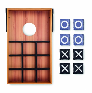 Logo trade business gifts image of: Double sided MDF game set