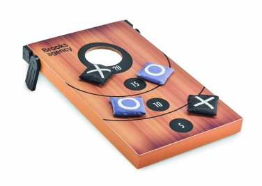 Logotrade promotional giveaway picture of: Double sided MDF game set