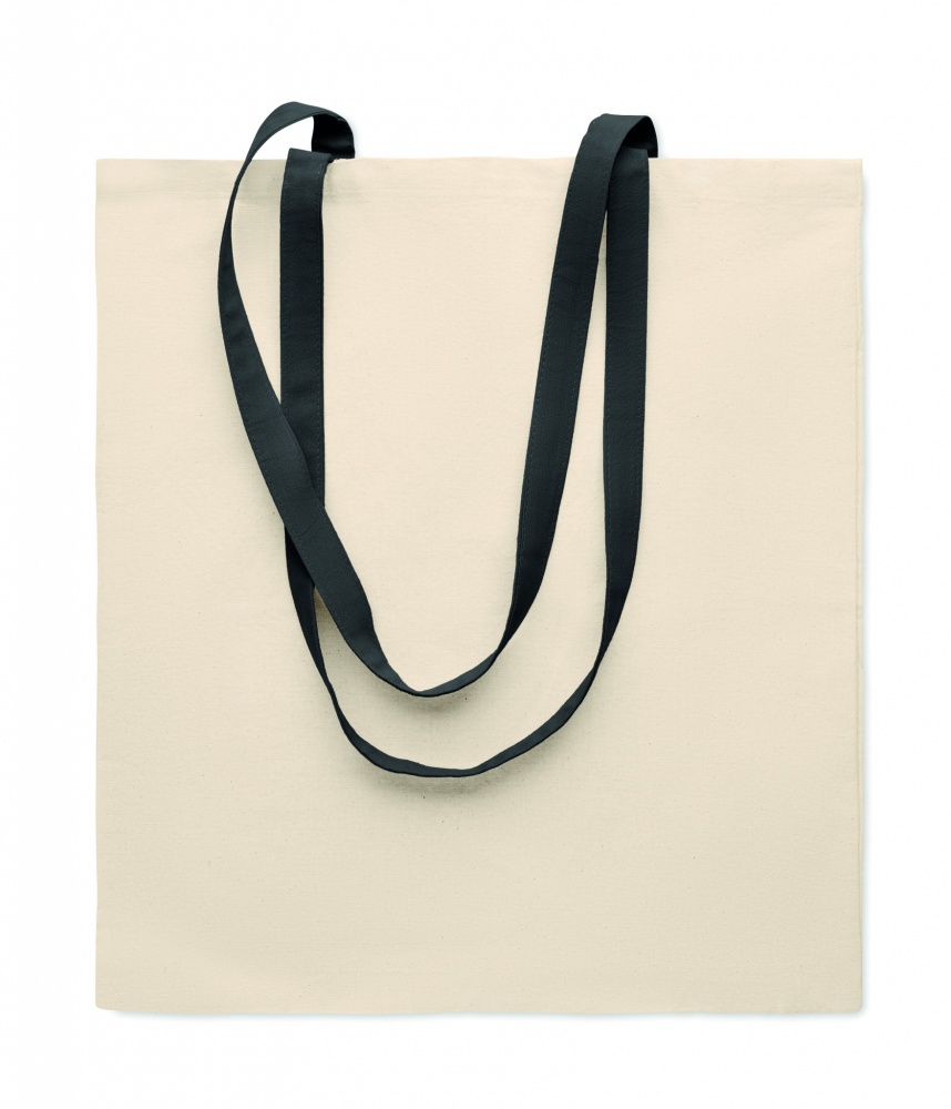 Logo trade promotional giveaways image of: 140 gr/m² Cotton shopping bag