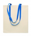 140 gr/m² Cotton shopping bag, Royal Blue