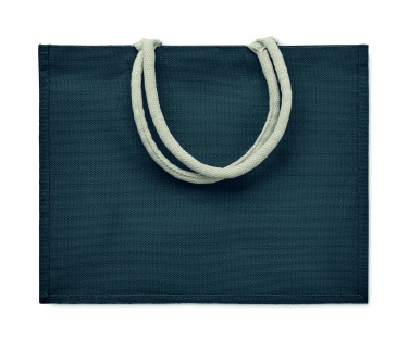 Logo trade promotional merchandise photo of: Jute bag with cotton handle