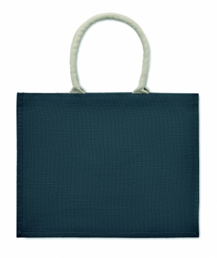 Logotrade promotional product picture of: Jute bag with cotton handle