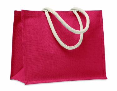 Logotrade promotional giveaway image of: Jute bag with cotton handle