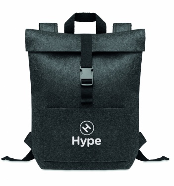 Logotrade promotional giveaway picture of: RPET felt backpack