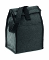 600D RPET insulated lunch bag, Black