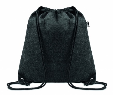 Logotrade business gift image of: RPET felt drawstring bag