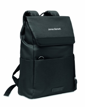 Logo trade promotional gifts image of: 600D RPET laptop backpack