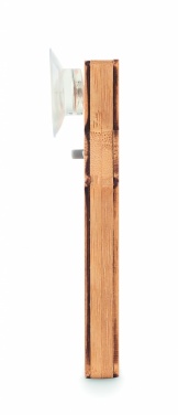 Logotrade promotional item image of: Bamboo weather station HISA