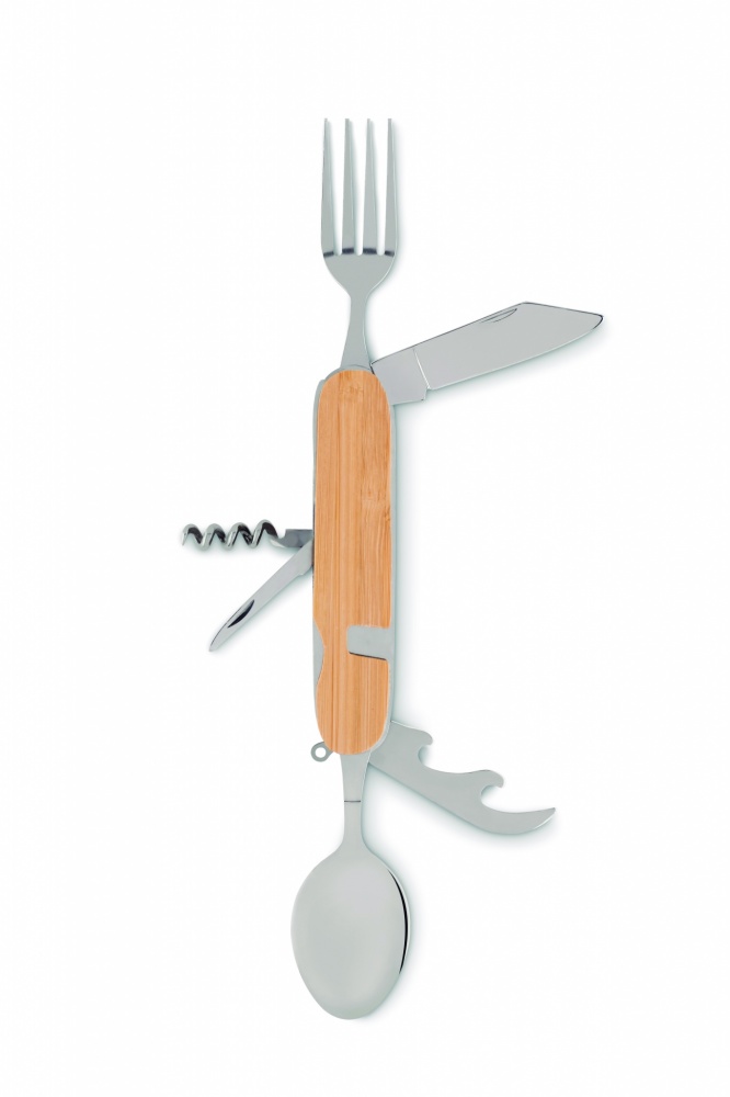 Logotrade promotional giveaway image of: Multifunction cutlery set