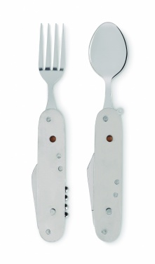 Logo trade promotional items picture of: Multifunction cutlery set