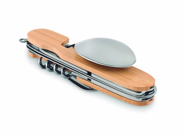 Logo trade promotional giveaways picture of: Multifunction cutlery set