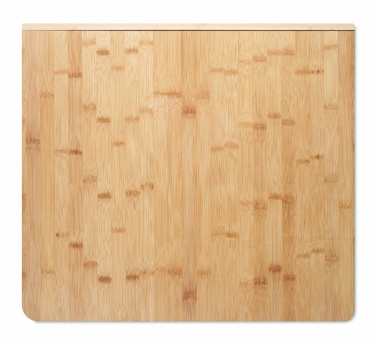 Logo trade promotional giveaways image of: Large bamboo cutting board